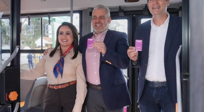 Morebús arranca en Morelia: reducirá hasta 50% tiempos de traslado con inversión de 2,193 mdp