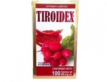 COFEPRIS emite alerta sanitaria contra el suplemento TIROIDEX por publicidad engañosa