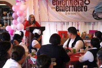 Gobierno de BCS reconoce labor de enfermería en contención de sarampión y prevención de enfermedades