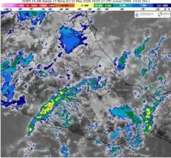 Prevén lluvias fuertes y chubascos en varias regiones de Guerrero este martes