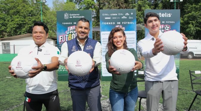 Arranca registro para torneo 'Jalo Futbolero' en Michoacán con bolsa de 100 mil pesos