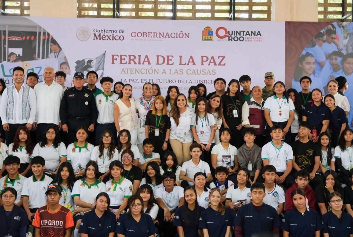 Mara Lezama y Rocío García encabezan Primera Feria de la Paz en Cancún para atender causas de violencia