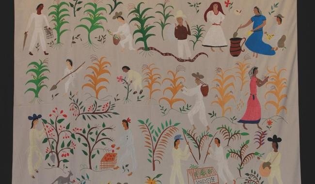 Textiles mexicanos se exhiben en Serbia por 80 aniversario diplomático