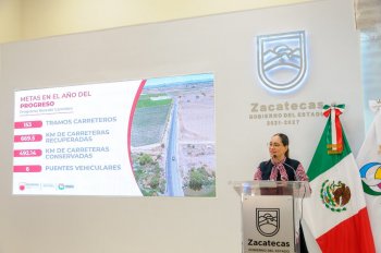 Gobierno de Zacatecas invierte más de 9 mil mdp en obra pública; rescate carretero es histórico