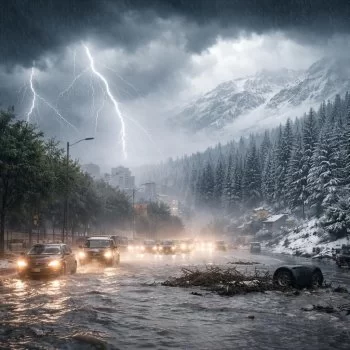 Lluvias torrenciales y frío extremo azotan México este 13 de mayo