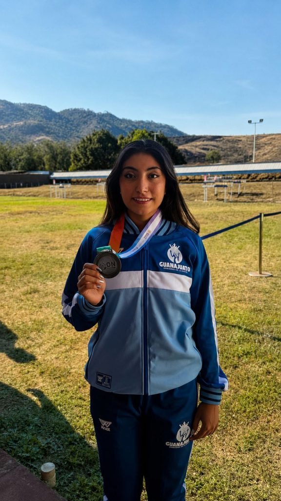 Athziri Enríquez suma dos platas más en tiro deportivo; Guanajuato brilla en Olimpiada Nacional