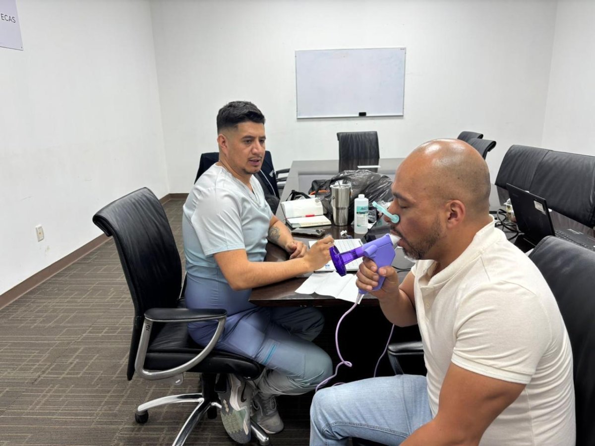 Espirometría, prueba clave para detectar problemas respiratorios: SSZ