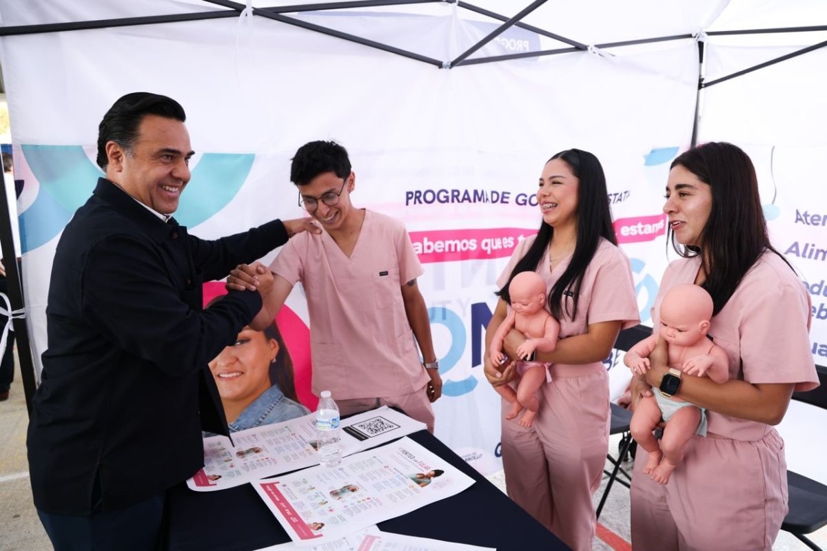 Programa “Contigo y tu bebé” se fortalece en Querétaro con nuevos apoyos y jornadas de salud