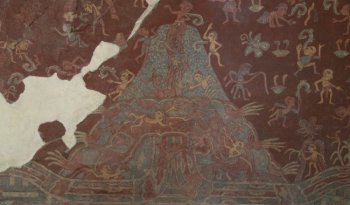 Mural de Tepantitla en Teotihuacan podría representar fiesta agrícola, no el Tlalocan: INAH