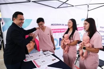 Programa “Contigo y tu bebé” se fortalece en Querétaro con nuevos apoyos y jornadas de salud