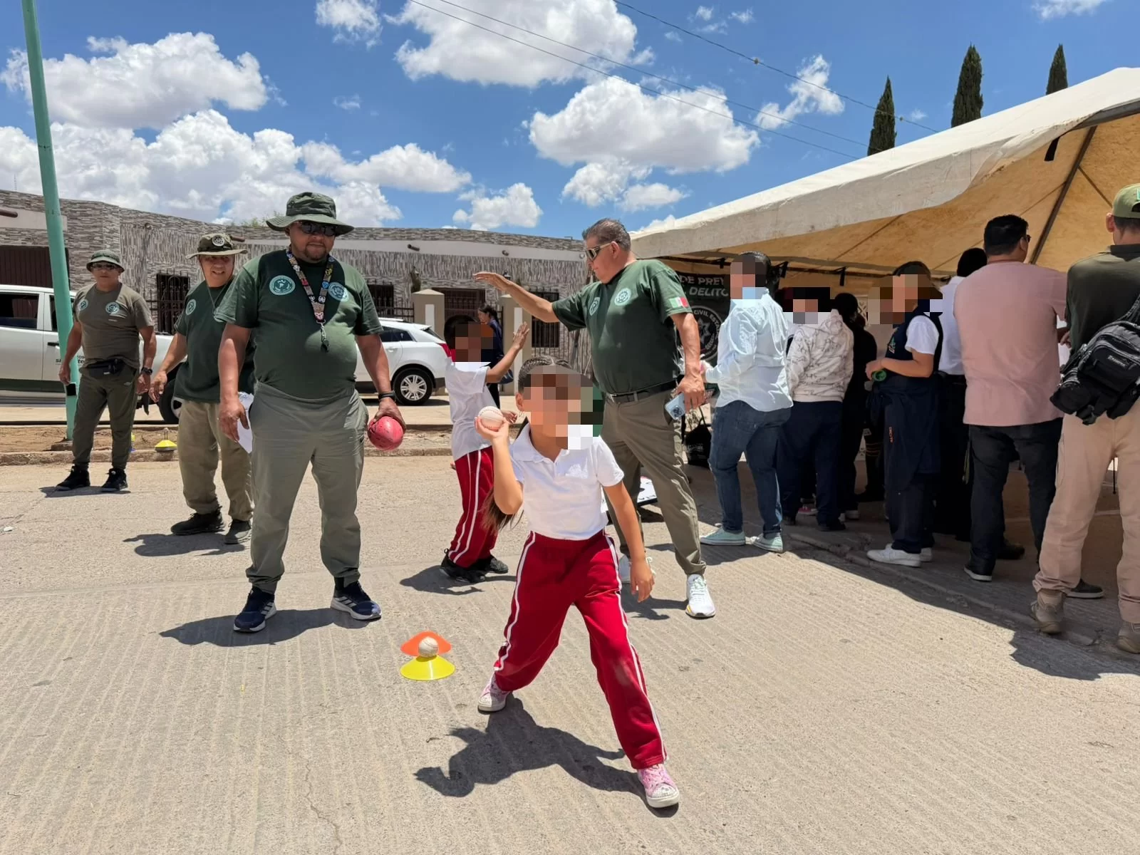 Guardia Civil Estatal atiende a mil 300 personas en Feria de Seguridad en Villa de Ramos