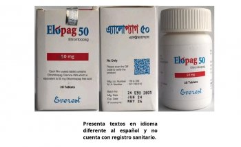 Alerta sanitaria: comercializan ilegalmente medicamento Elopag 50 en plataformas digitales