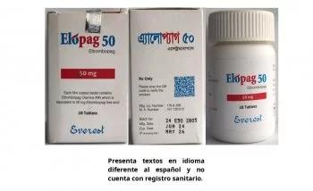 Alerta sanitaria: comercializan ilegalmente medicamento Elopag 50 en plataformas digitales