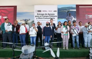 Armenta impulsa transformación en San José Chiapa con obras y apoyos al campo