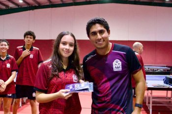 CODEQ entrega material deportivo a selección de tenis de mesa rumbo a Olimpiada Nacional 2026