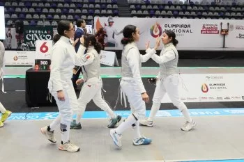 Puebla brilla como sede de esgrima en la Olimpiada Nacional CONADE 2026