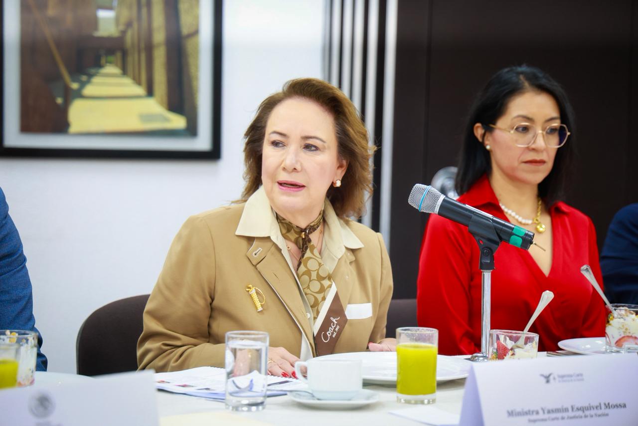 Seguridad jurídica para toda la ciudadanía, el desafío de los impartidores de justicia: Ministra Esquivel