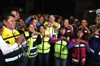 Gobernador Armenta supervisa rehabilitación de Avenida 20 Sur con 55% de avance