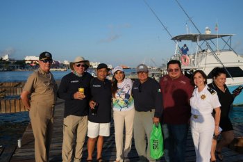 Mara Lezama y Chacón Méndez inauguran el 55 Rodeo de Lanchas Mexicanas en Cozumel