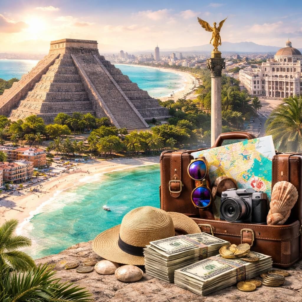 Turismo en México rompe récords en 2026 con aumento de visitantes y divisas en el primer trimestre
