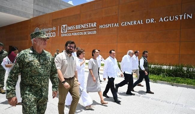 Sheinbaum inaugura el hospital más grande del sureste y Centroamérica en Yucatán