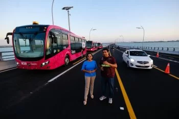 Arrancan pruebas de la Ruta 27 MOBI en Cancún: conectarán colonias con Zona Hotelera y Puente Nichupté