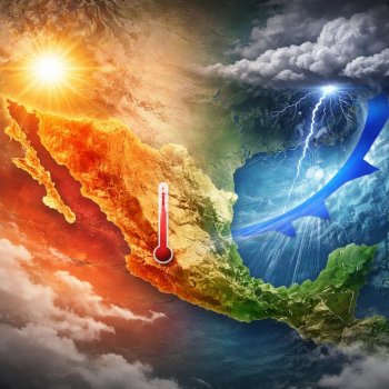 Clima en México hoy 17 de mayo de 2026: Sigue onda de calor y vienen las lluvias