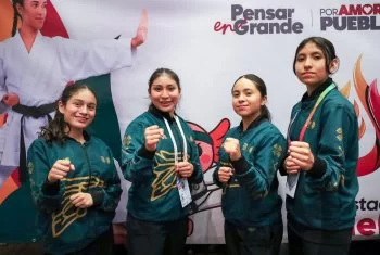 Puebla suma cuatro medallas en el primer día de karate en la Olimpiada Nacional CONADE 2026