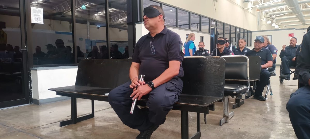 Capacitan a agentes viales de Chihuahua con taller inclusivo “Ponte en mis Zapatos”
