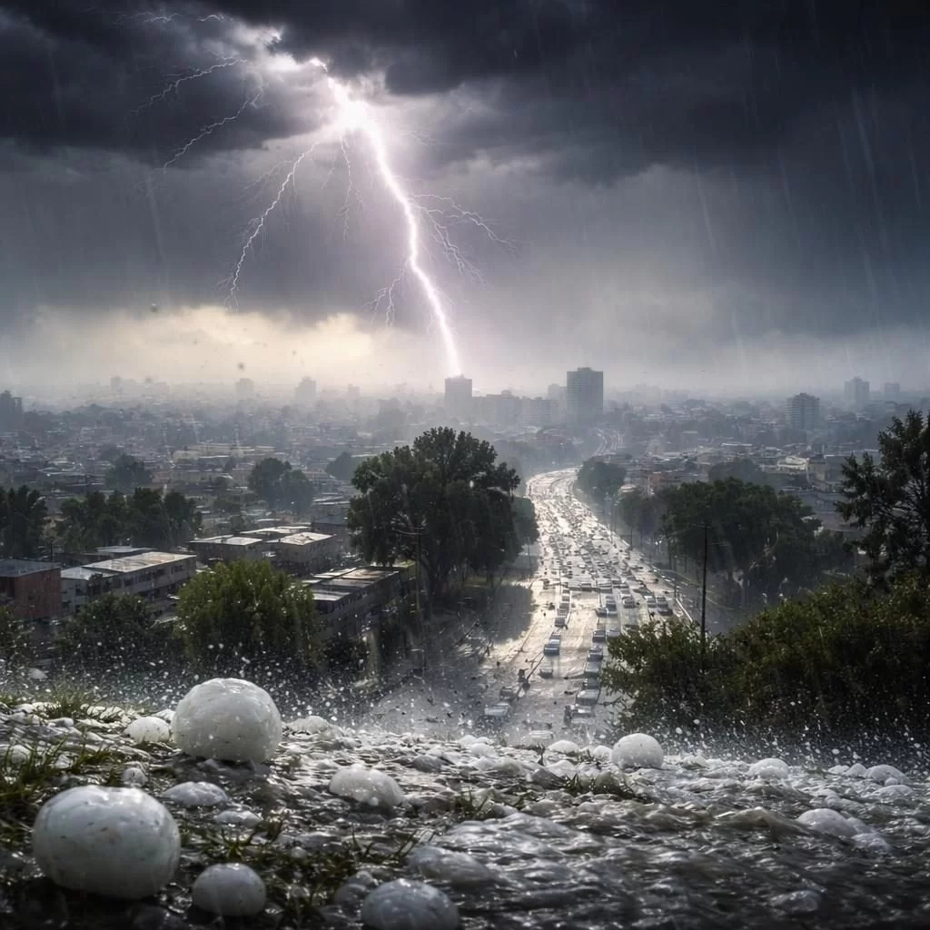 Lluvias fuertes, tormentas eléctricas y granizo hoy 18 de mayo en México
