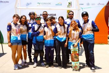 Baja California Sur brilla en Skateboarding de la Olimpiada Nacional CONADE 2026