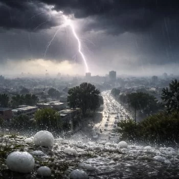 Lluvias fuertes, tormentas eléctricas y granizo hoy 18 de mayo en México