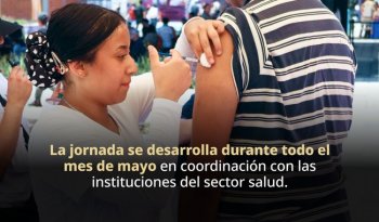 Más de 4.9 millones de vacunas aplicadas en Jornada Nacional de Vacunación 2026