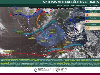 Ola de calor en Oaxaca: hasta 42 grados y lluvias con tormentas este lunes