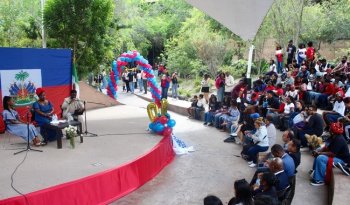 ADICH conmemora en Cecut el Día de la Bandera Haitiana y una década de presencia haitiana en México
