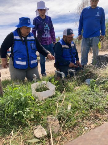 Clausuran 30 tomas clandestinas de agua en San Francisco del Oro, Chihuahua