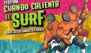 Festival gratuito de surf mexicano reunirá a seis bandas en Los Pinos el 23 de mayo