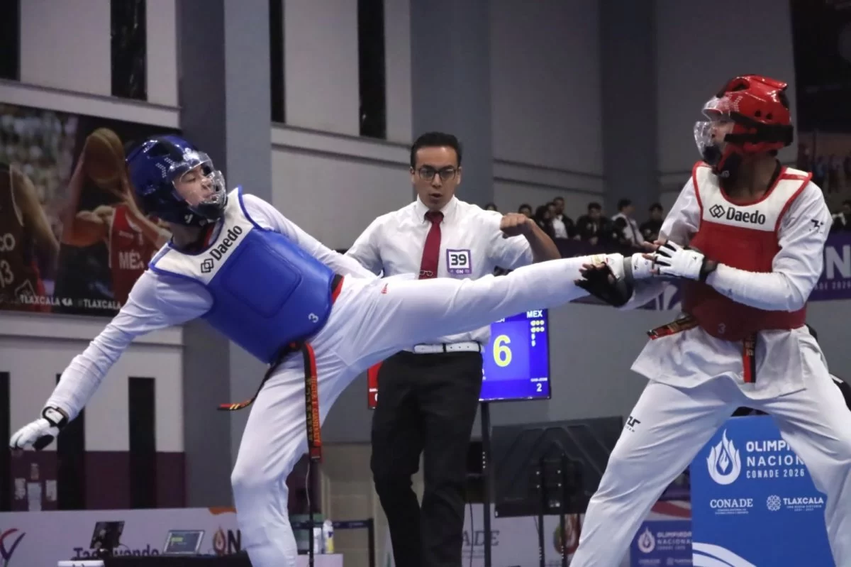 Taekwondo de Quintana Roo suma oro y bronce en segundo día de Olimpiada Nacional CONADE 2026