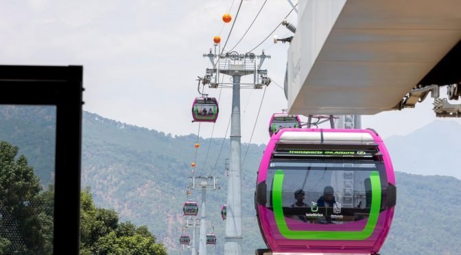 Teleférico de Uruapan impulsa economía y genera empleos en Michoacán, destaca Sedeco
