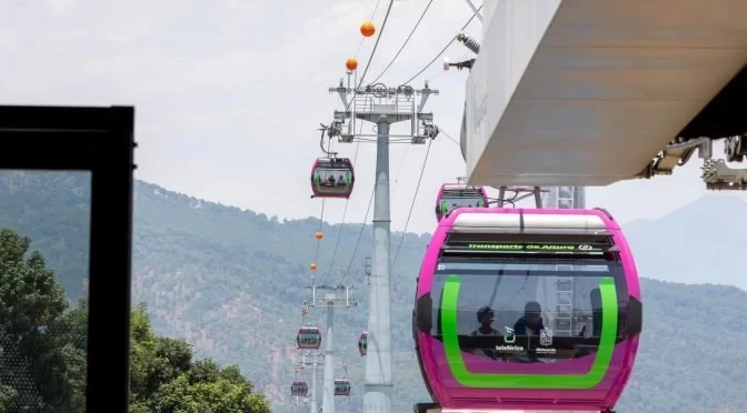 Teleférico de Uruapan impulsa economía y genera empleos en Michoacán, destaca Sedeco
