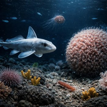 Descubren más de mil especies marinas nunca antes vistas, incluyendo un "tiburón fantasma" y una "bola de la muerte"