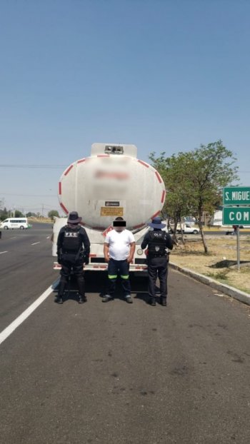 Detienen en Celaya a conductor con 20 mil litros de diésel sin acreditar procedencia