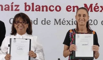 Gobierno federal firma acuerdo para ordenar producción y comercialización de maíz blanco