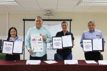 ICATEBCS y Escuela Normal Superior firman convenio para capacitar a docentes