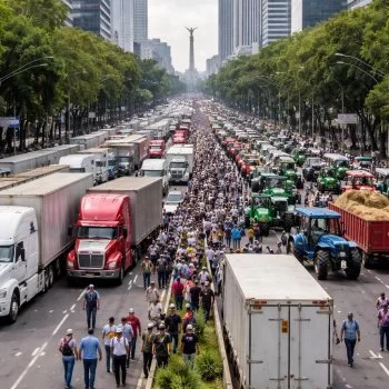 Megamarcha de transportistas y campesinos hoy: bloqueos y afectaciones viales este 20 de mayo
