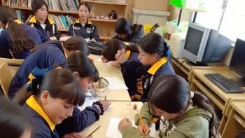Adolescentes de Potrero, Catorce, crean mapa comunitario con taller de arte y diálogo