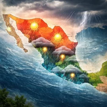 Clima México hoy 21 de mayo 2026: jueves lluvioso en casi todo el país, con onda de calor en 14 estados