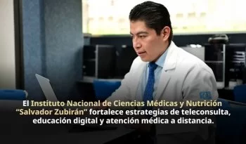INCMNSZ impulsa telemedicina integral para acercar servicios de alta especialidad