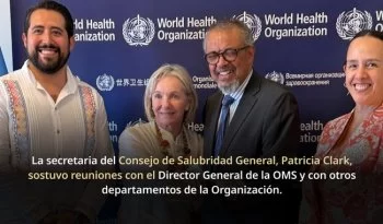México impulsa cooperación internacional en salud en la 79ª Asamblea Mundial de la Salud