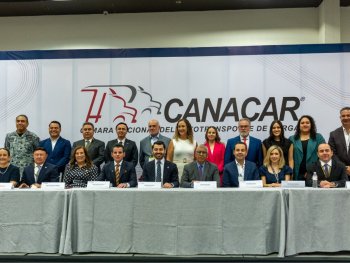 Secretario de Gobierno inaugura Expo Proveedores del Transporte y Logística Monterrey 2026